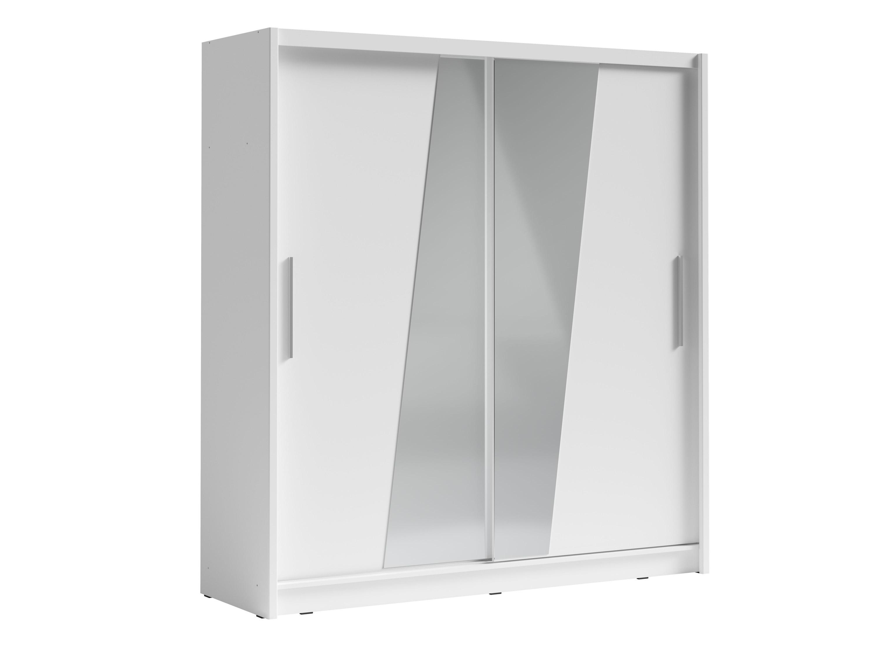 KLEIDERSCHRANK Weiß 204/215/62 - Weiß, Holzwerkstoff (204/215/62cm) - RAUMHIRSCH FURNITURE