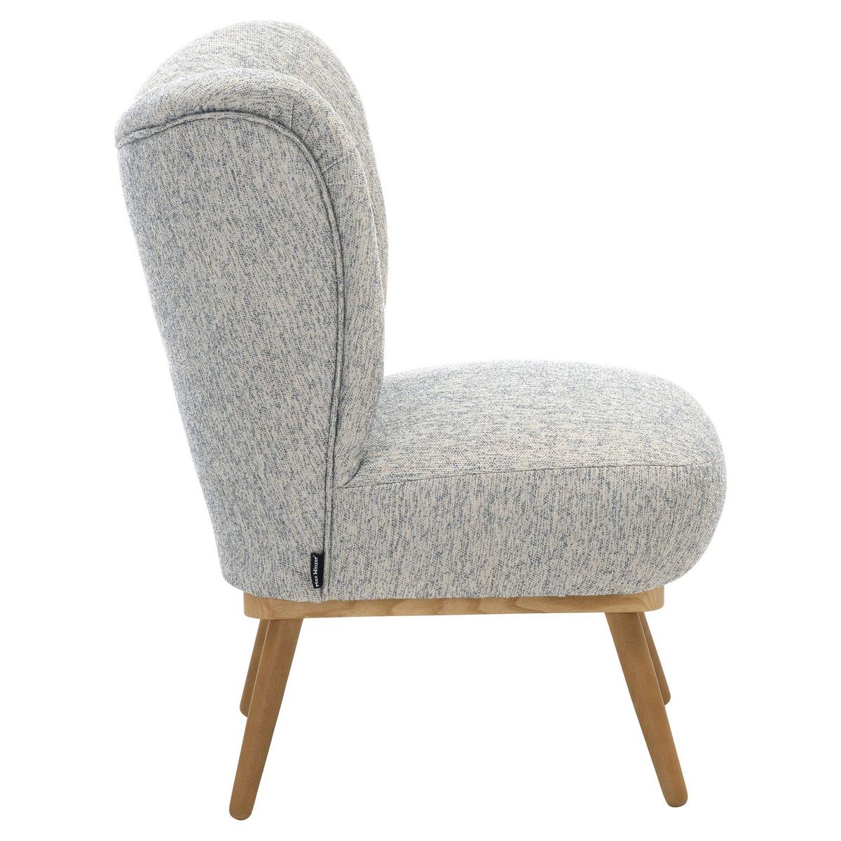 COCKTAILSESSEL Kayra Flachgewebe (Strukturgewebe) hellblau - Hellblau, Kunststoff (72/90/74cm) - 58aufmkessel