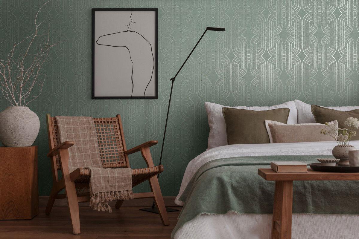 VLIESTAPETE Grau 53/1005 cm - Grau, Textil (53/1cm) - KUNSTLOFT
