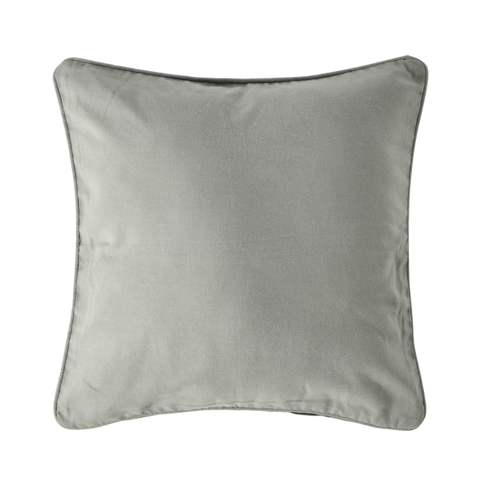 KISSENHÜLLE grau 30/30 cm, 100% Baumwolle - Grau, Textil (30/30cm) - Homescapes