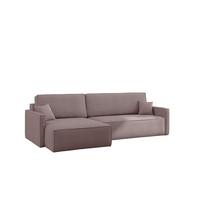 ECKSOFA Louis Scala - Violett, Holzwerkstoff/Textil (250/142cm) - Fun Möbel