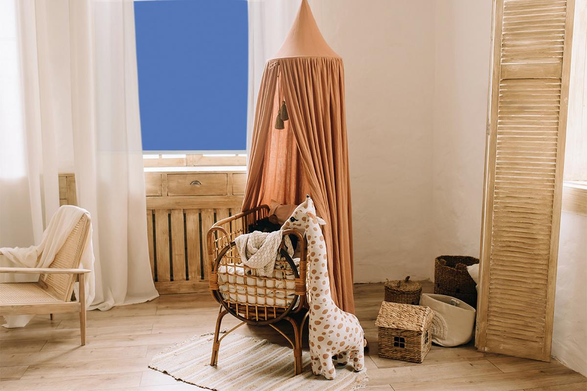 INNENROLLO - Fensterrollo - Rollo - 110x140 cm - Blau - Blau, Kunststoff (110/140/0.5cm) - TULUP