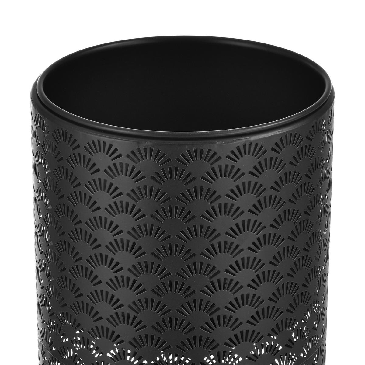 PFLANZENSTÄNDER-SET 2 TLG. Virton - Schwarz, Metall (22.5/29/22.5cm) - [en.casa]