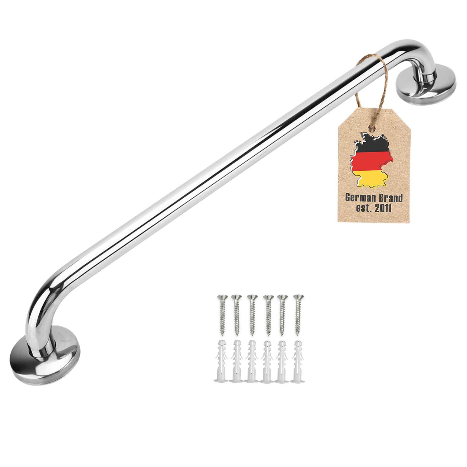 HANDTUCHHALTER 80/1.9 cm (Hochglanzpoliert) - Silberfarben, Metall (5/7/80cm) - Intirilife