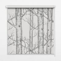 INNENROLLO - Fensterrollo - Rollo - 150x180 cm - Koffer - Grau, Kunststoff (150/180/0.5cm) - TULUP
