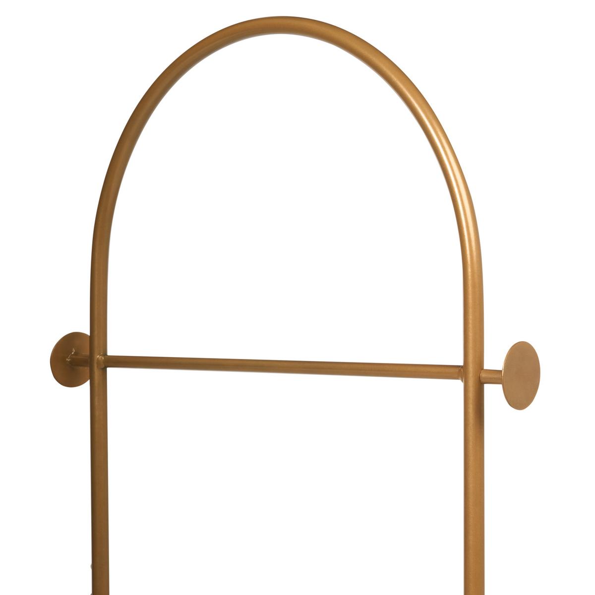 GARDEROBENSTÄNDER Gold Hardin - Goldfarben, Metall (60/174/33cm) - Beliani