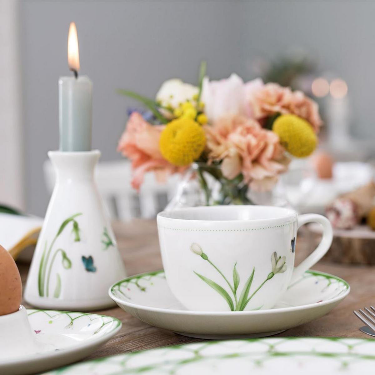 KAFFEEUNTERTASSEN Colourful Spring bunt ø 14,8 cm 6er Set - Multicolor, Keramik (14.8cm) - Villeroy & Boch
