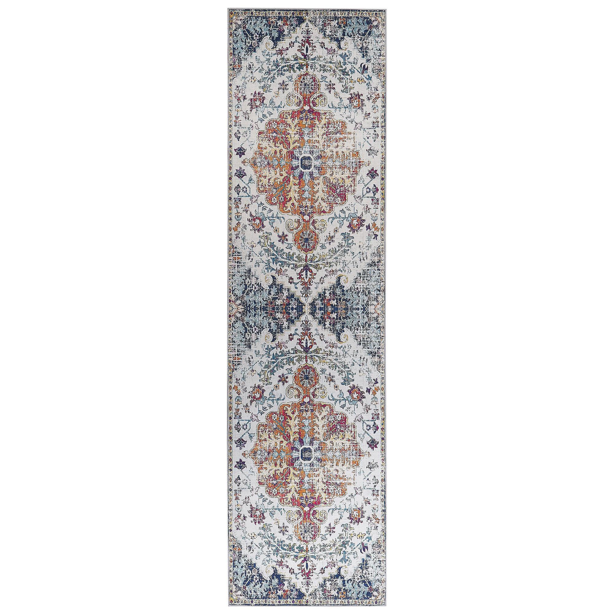 VINTAGE-TEPPICH Enayem 300/80 cm - Multicolor, Kunststoff (80/300cm) - Beliani