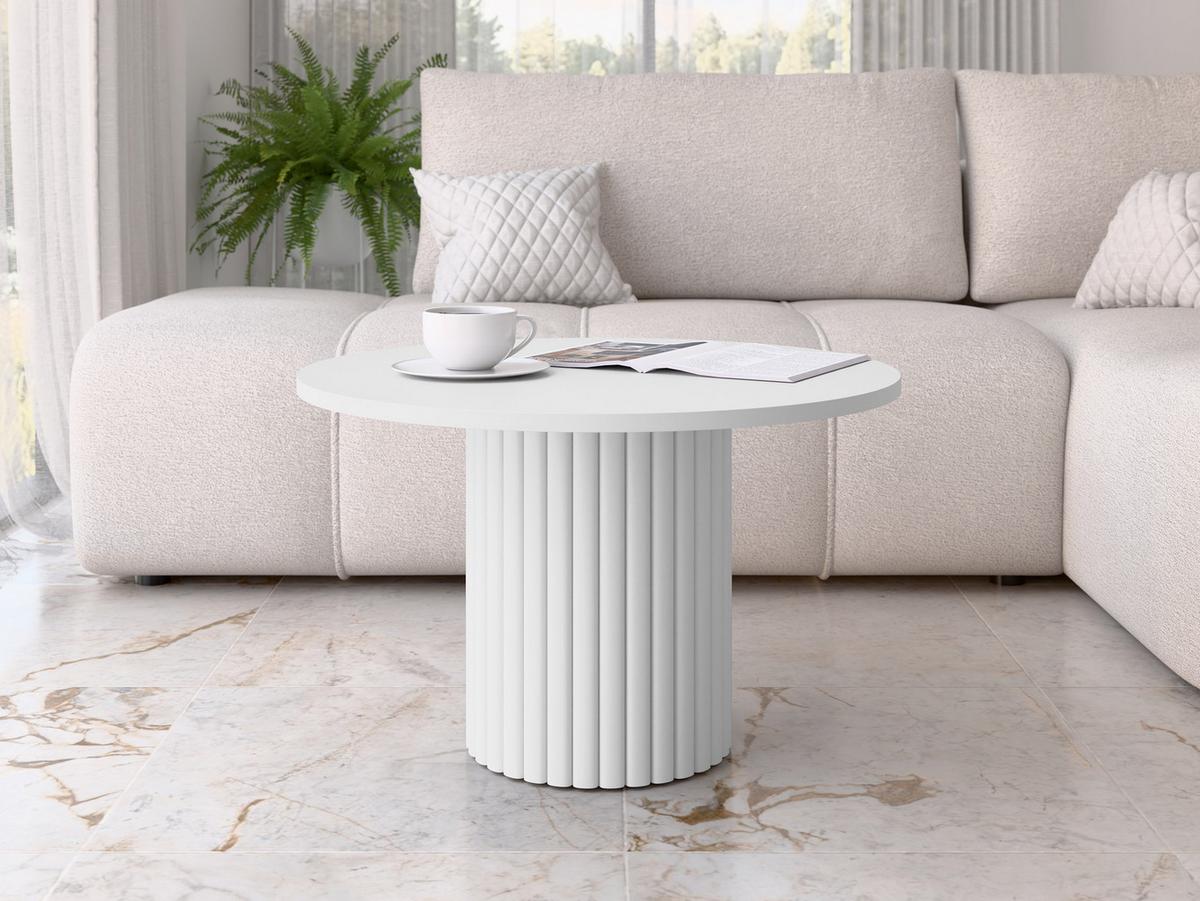 COUCHTISCH STK M16 - Weiß, Metall (67/67/42cm) - MIRJAN24