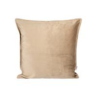 KISSENHÜLLE Samt&Sonders braun-beige 45/45 cm - Beige, Textil (45/45cm) - beties Heimtextil