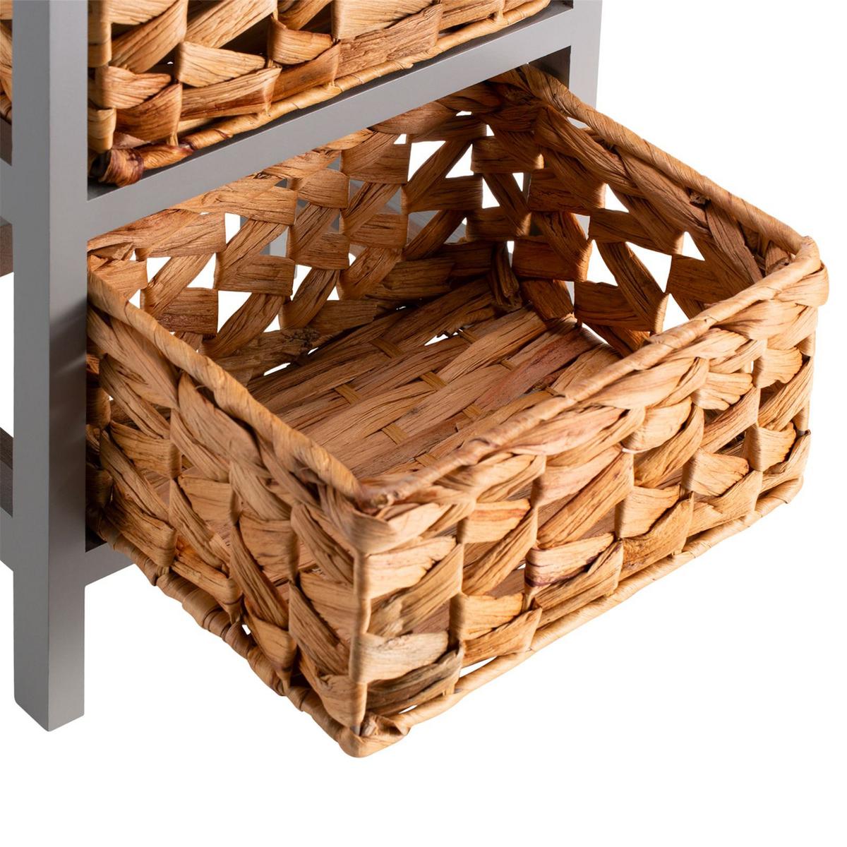 KOMMMODE ARBO grau - Braun, Holz (30/84/25cm) - CARO-Möbel