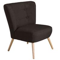 SESSEL Kassi Bezug Flachgewebe Buche natur / schoko - Braun, Kunststoff (69/80/68cm) - 58aufmkessel