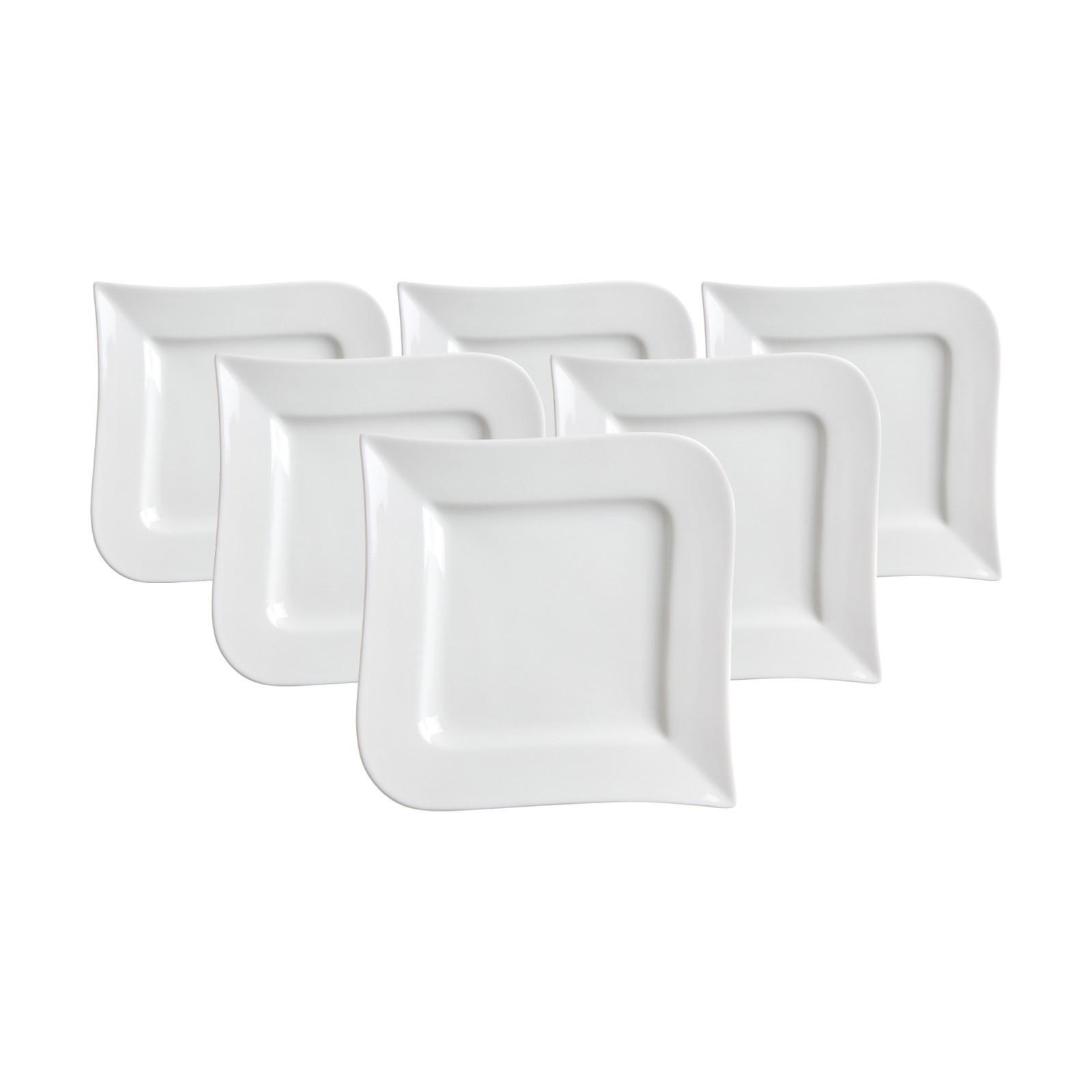 BEILAGENTELLER Melodie weiß ø 17 cm 6er Set - Weiß, Keramik (17cm) - Ritzenhoff Breker