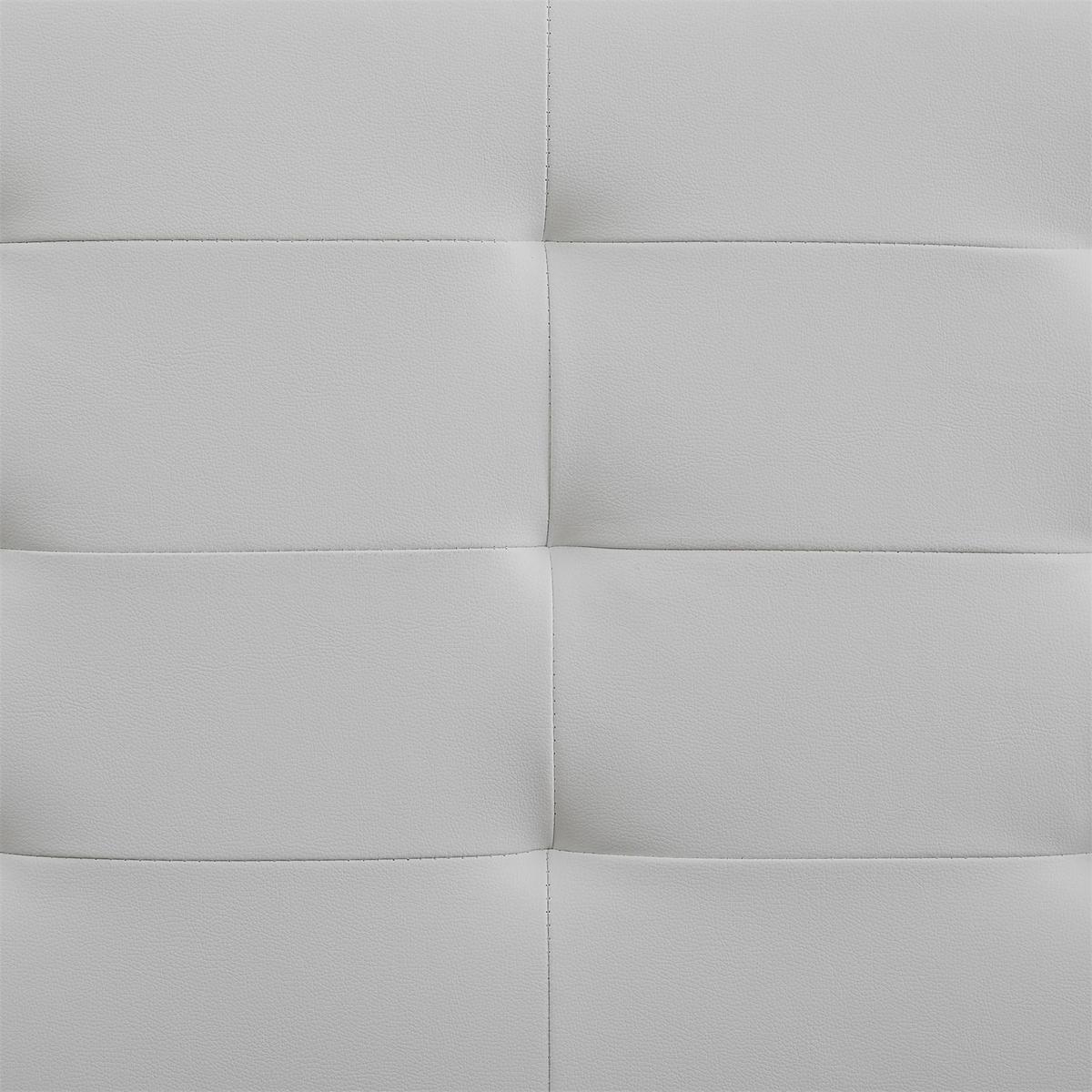 POLSTERBETT BRIGHTON 120X200 CM - Weiß, Textil (120/200cm) - CARO-Möbel