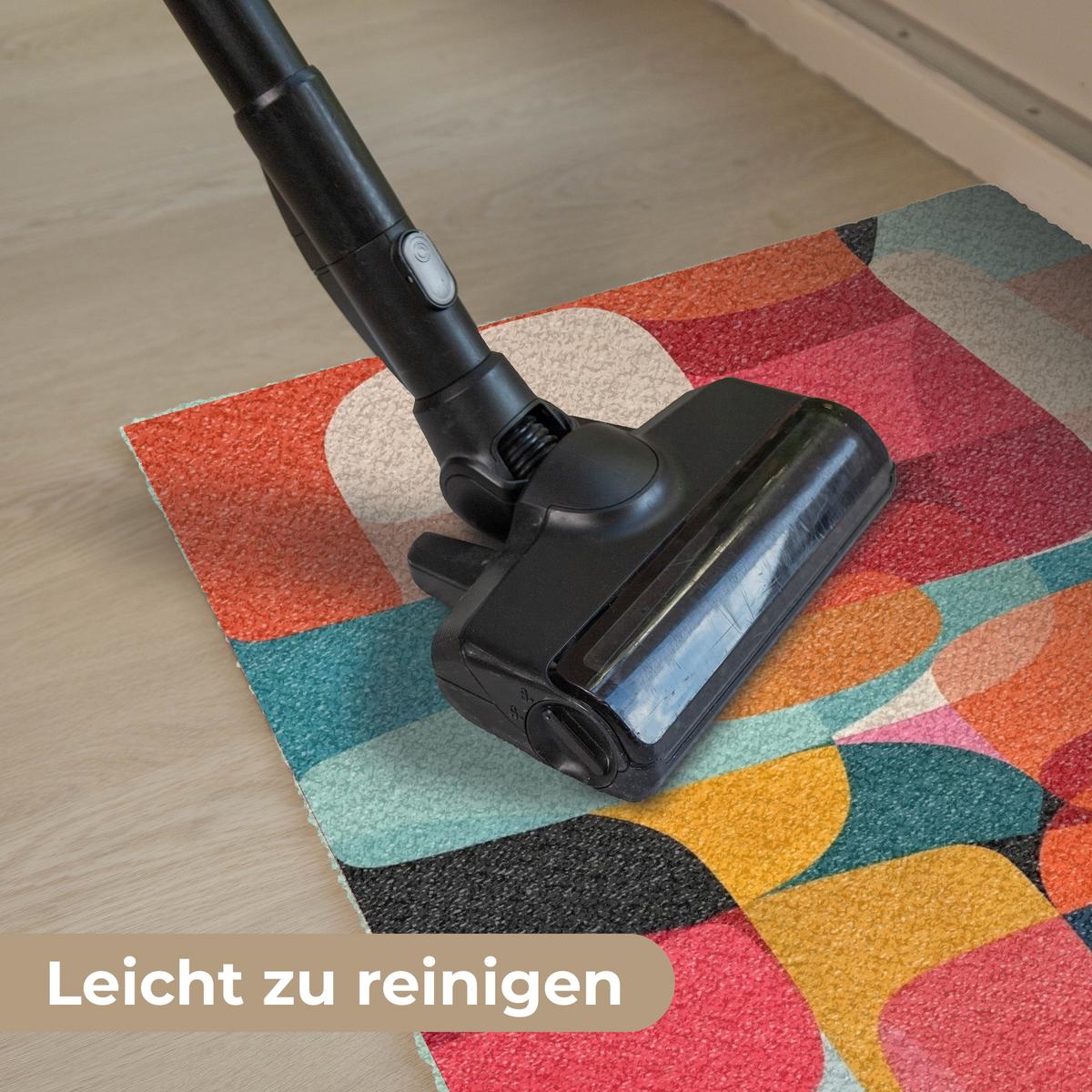 FUSSMATTE Formen - Bunt - Abstrakt - Flugzeuge Sauberlaufmatte 90x60 cm - Multicolor, Kunststoff (90/0.4cm) - MuchoWow