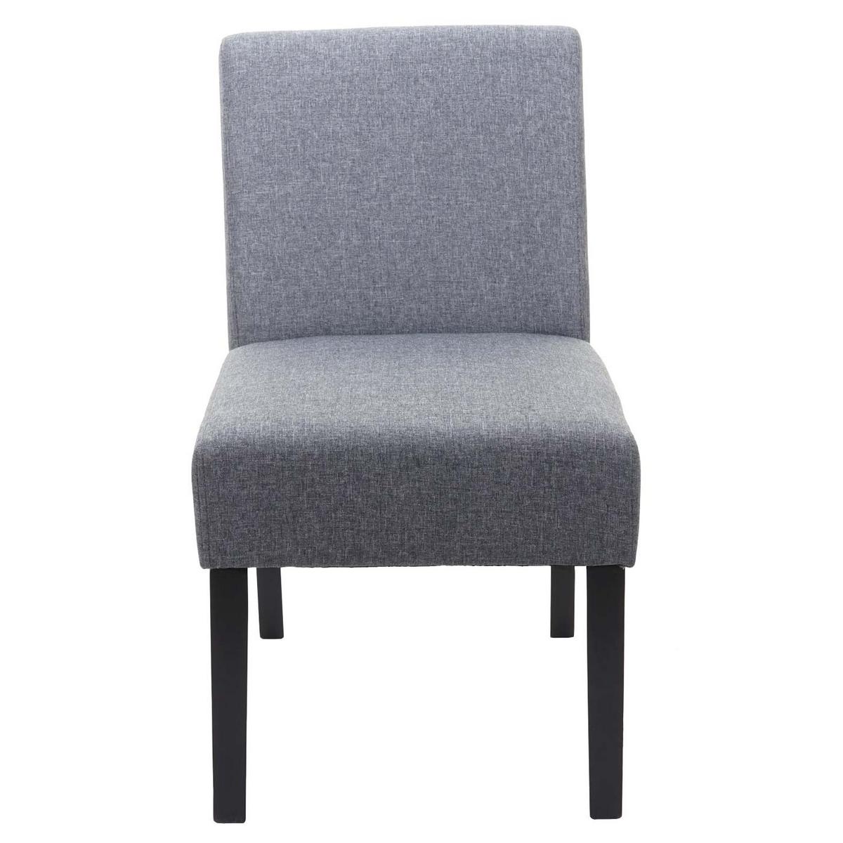 ESSZIMMERSTUHL Anthrazit 2er-Set - Dunkelgrau/Anthrazit, Textil (48/84/64cm) - MCW