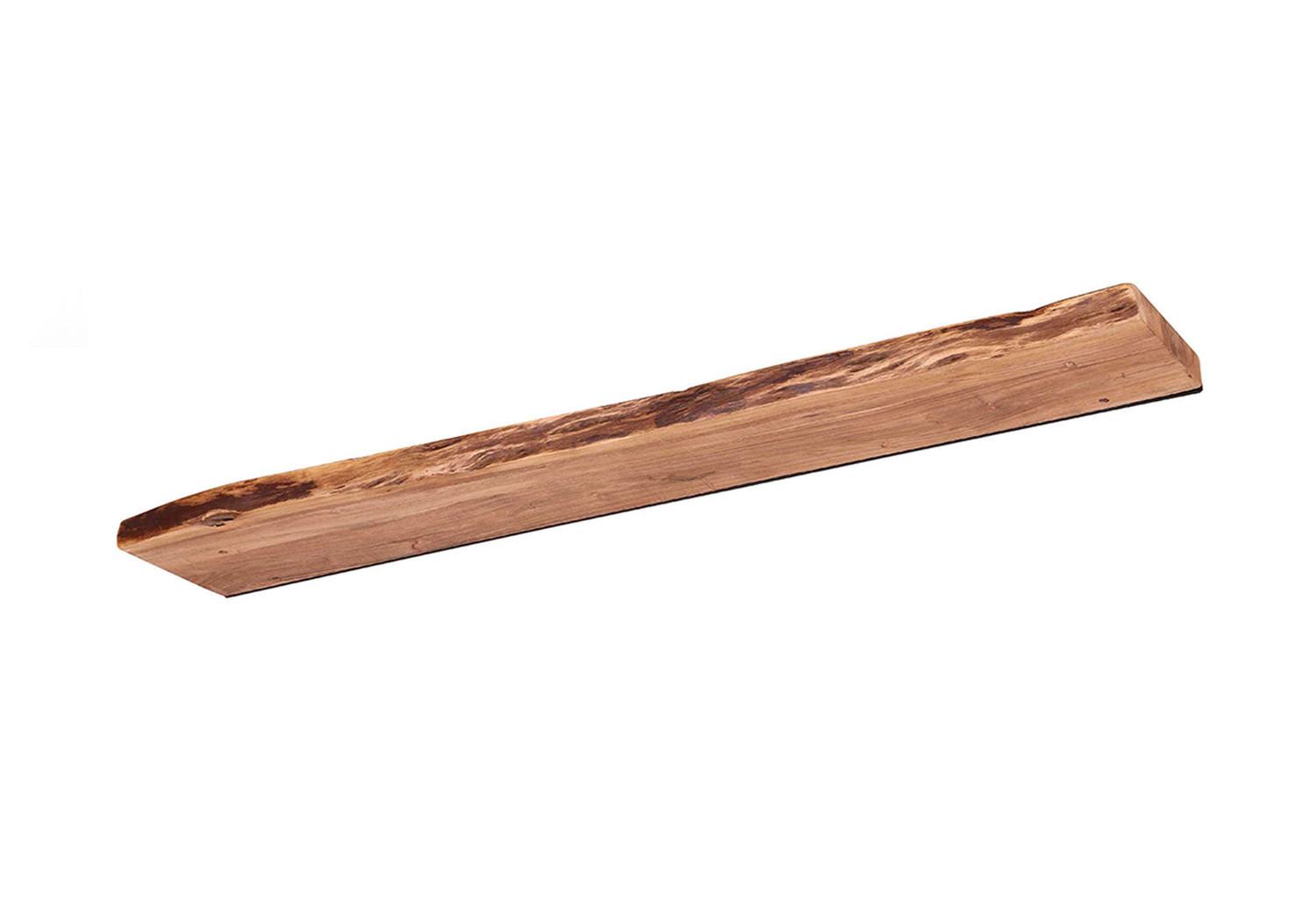 WANDREGAL ERGEA Holz Akazie - Naturfarben, Holz (120/4/20cm) - KAWOLA