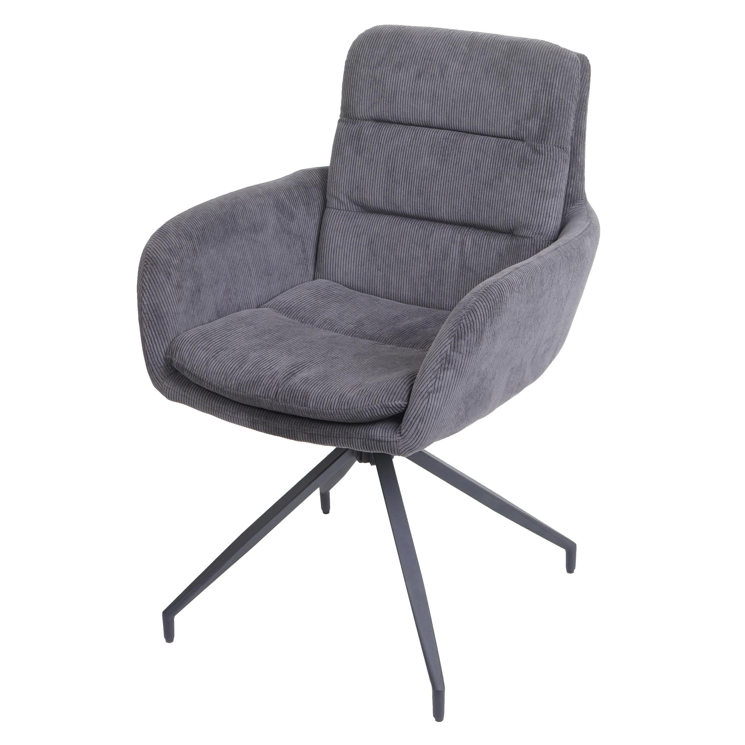 ESSZIMMERSTUHL Grau - Grau, Textil (60/89/54cm) - MCW