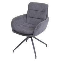 ESSZIMMERSTUHL Grau - Grau, Textil (60/89/54cm) - MCW