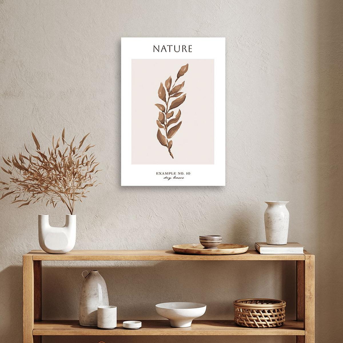KUNSTDRUCK Beige 70/100 cm - Beige, Textil (70/100cm) - KUNSTLOFT