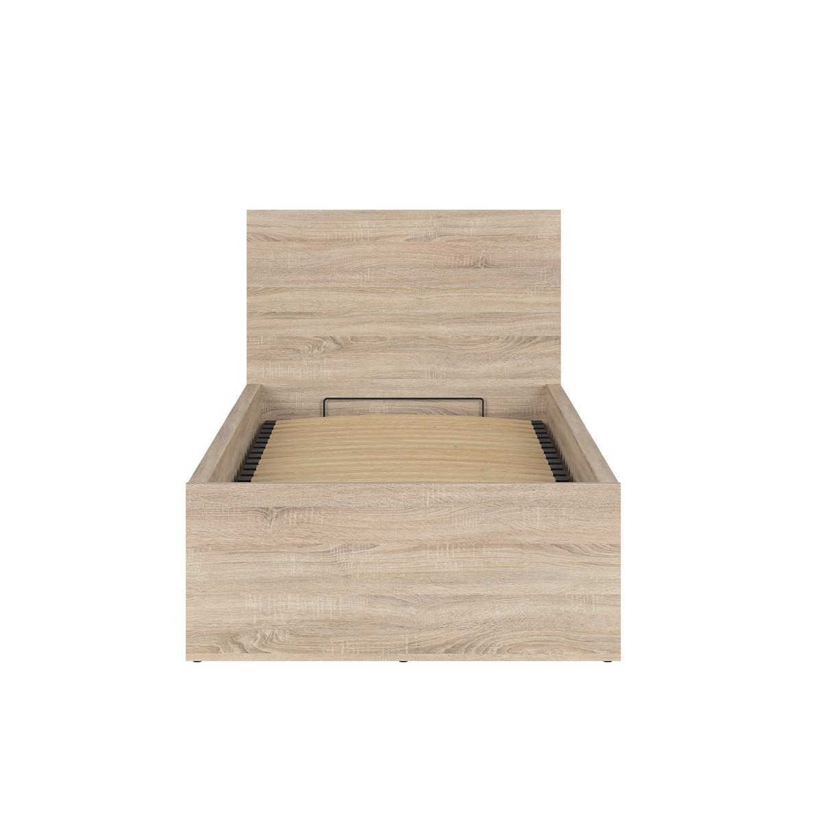 BOXBETT 90/200 Edwin Holz - Braun, Holzwerkstoff (90/200cm) - Petits-meubles