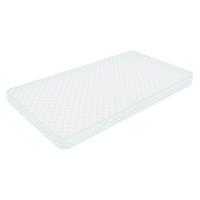 MATRATZE 90x200x10 cm Schadstoffgeprüft Öko-Tex 100 Zertifiziert - Weiß, Textil (90/200cm) - ML-DESIGN