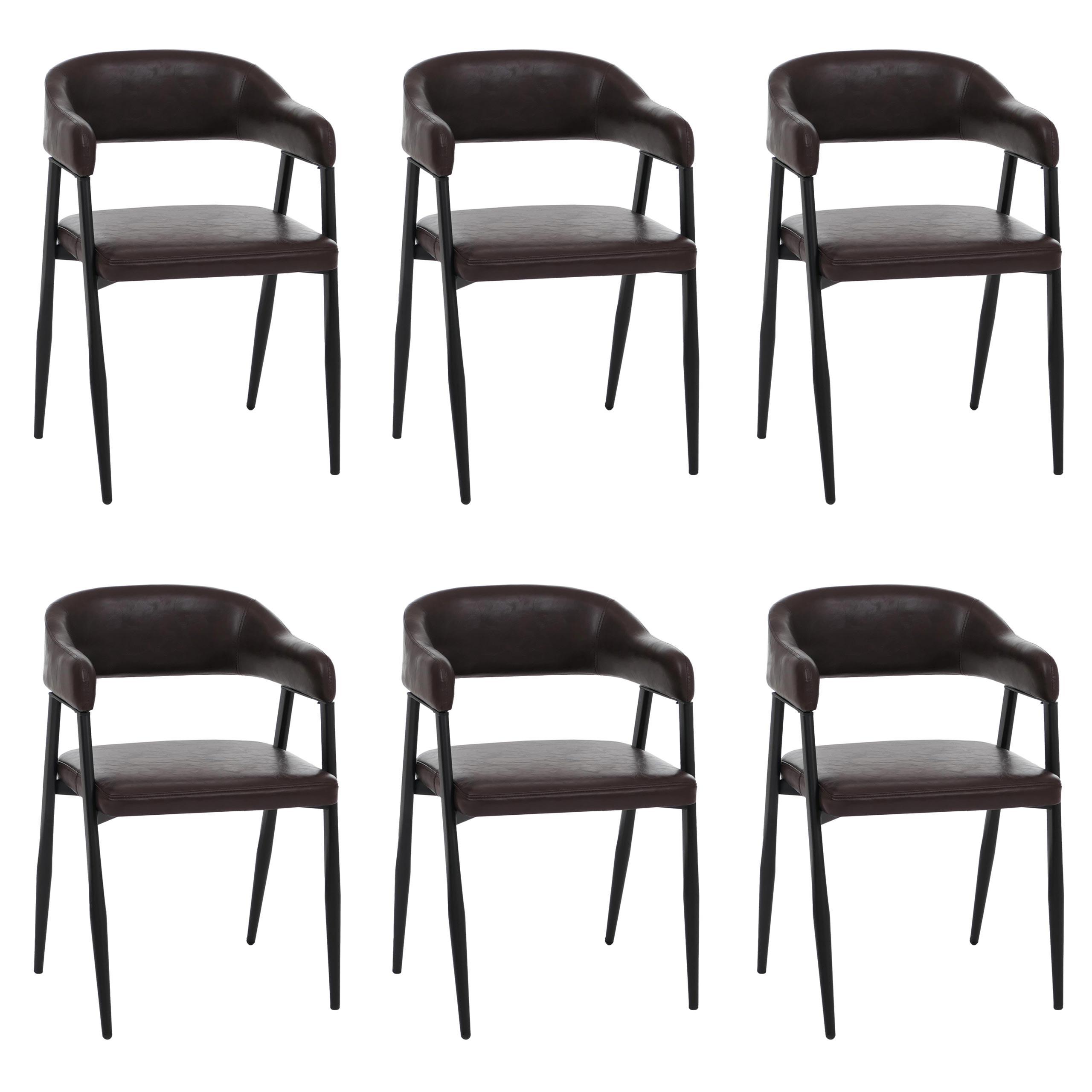 ESSZIMMERSTUHL Dunkelbraun - Dunkelbraun, Kunststoff (51/77/52cm) - MCW