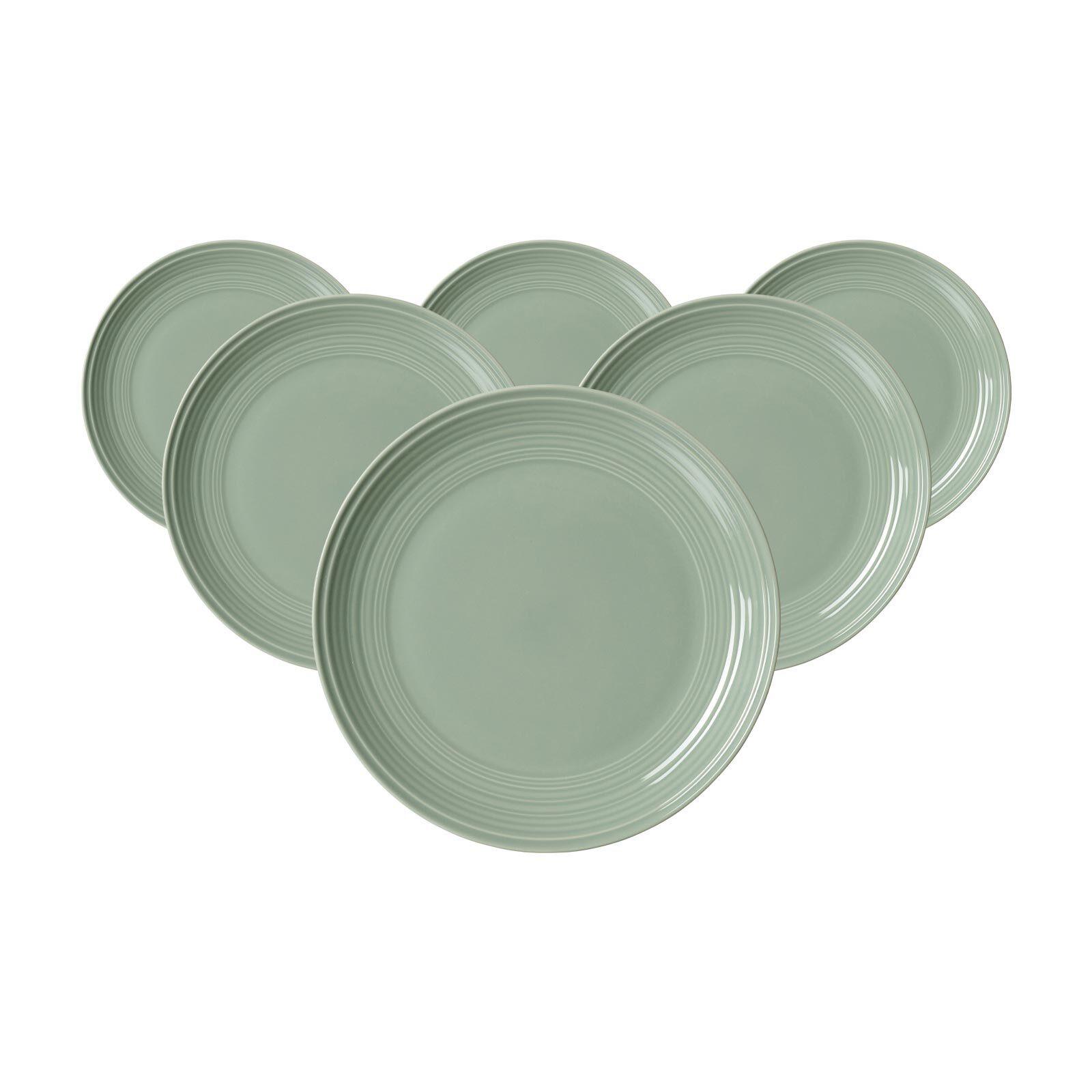 DESSERTTELLER Levi Grün ø 21 cm 6er Set - Grün, Keramik (21cm) - Ritzenhoff Breker
