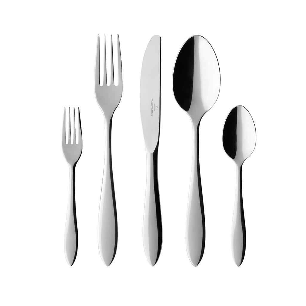 TAFELBESTECK Arthur silber 180-tlg. - Silberfarben, Metall - Villeroy & Boch