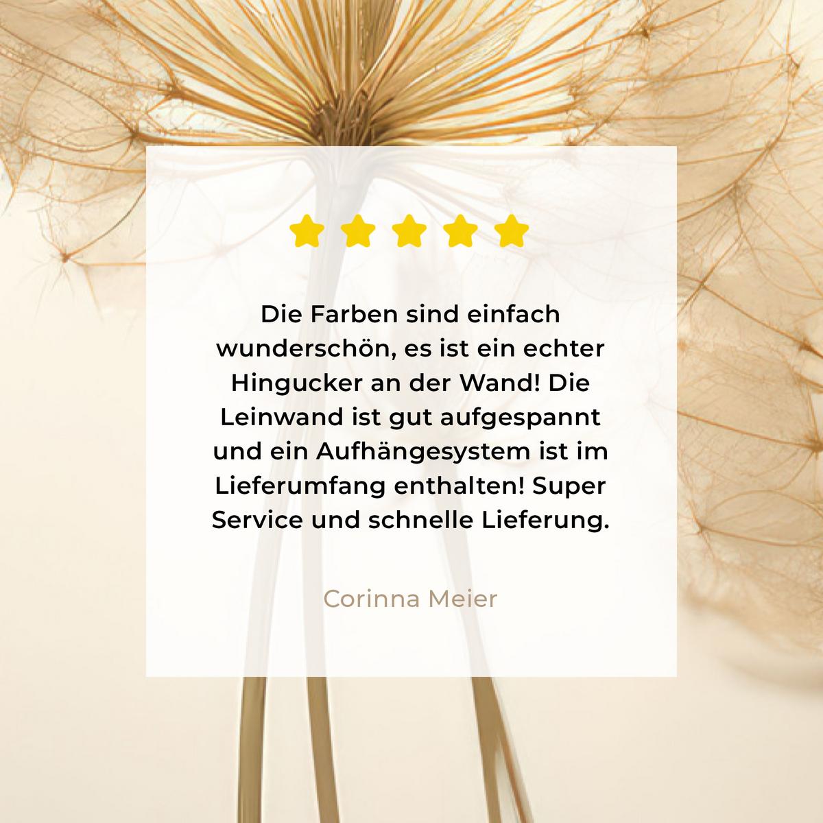 LEINWANDBILD Sonnenlicht - Löwenzahn - Botanisch - Blumen Wanddeko 40x60 cm - Creme, Textil (40/60cm) - MuchoWow