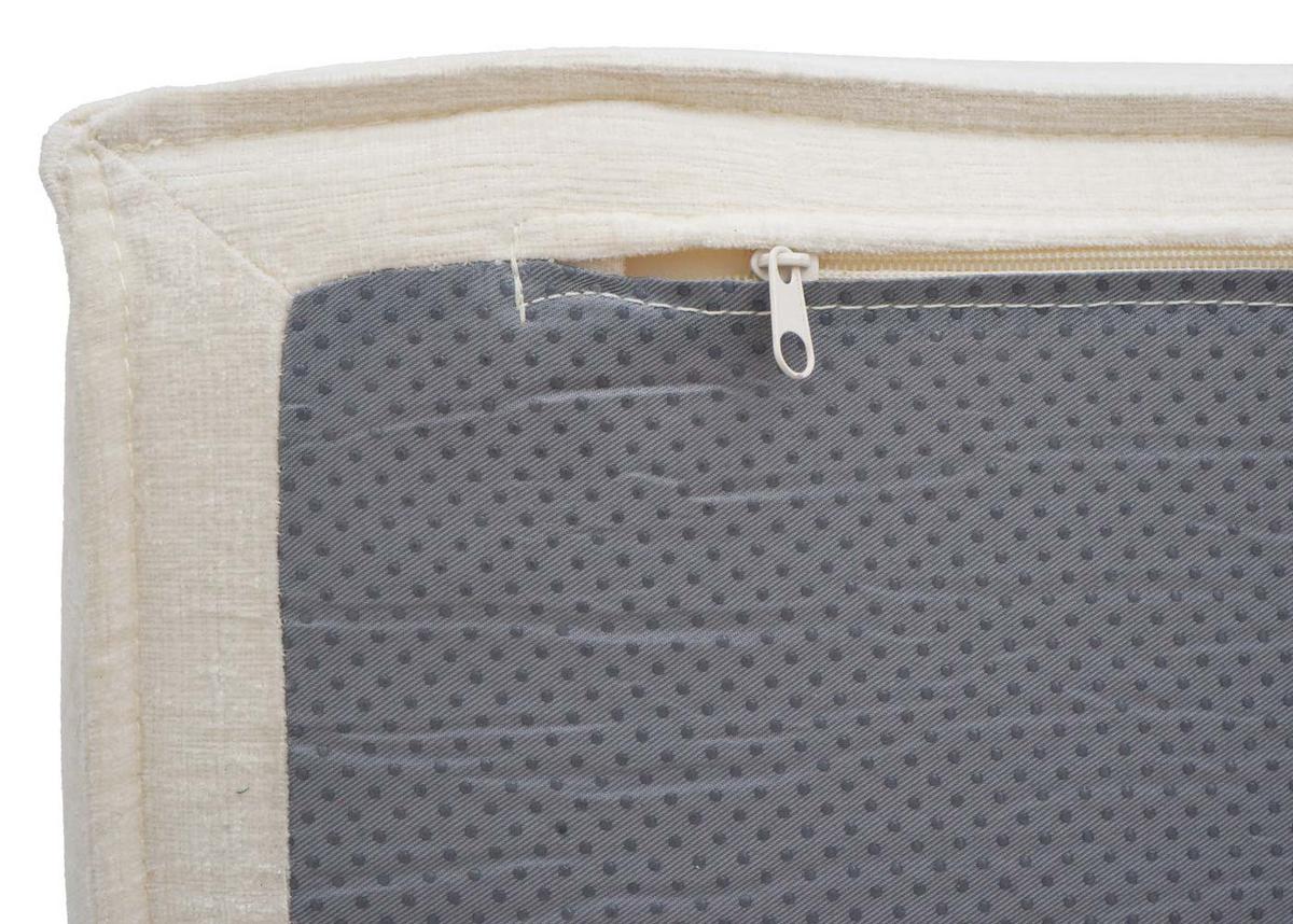 ECKTEIL Cremeweiß - Weiß, Textil (97/63/97cm) - MCW