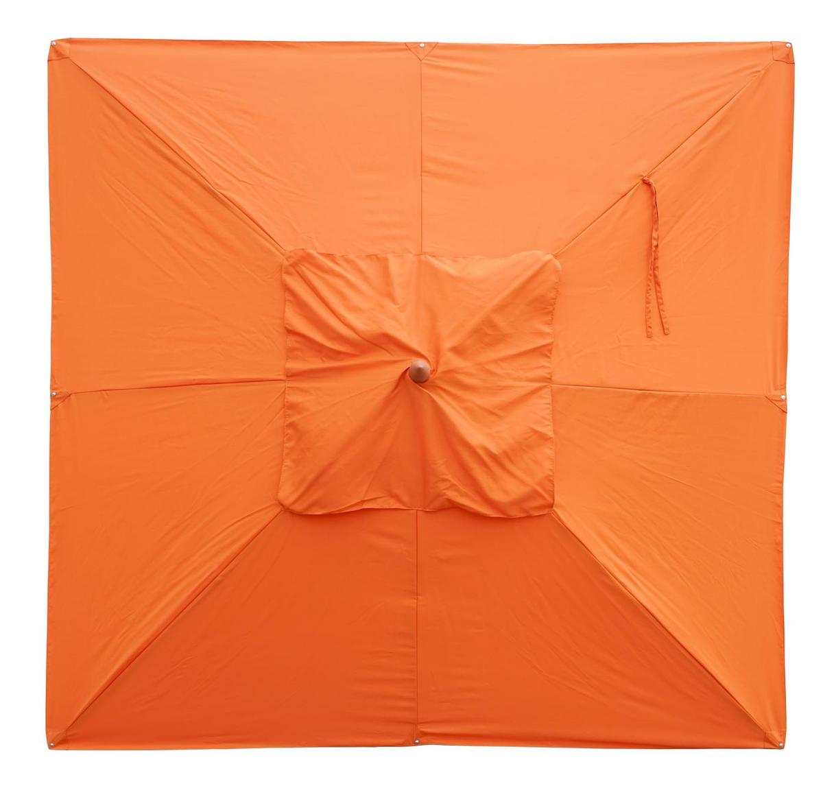 ERSATZ-BEZUG FÜR SCHIRM Orange - Orange, Textil (400/400cm) - MCW