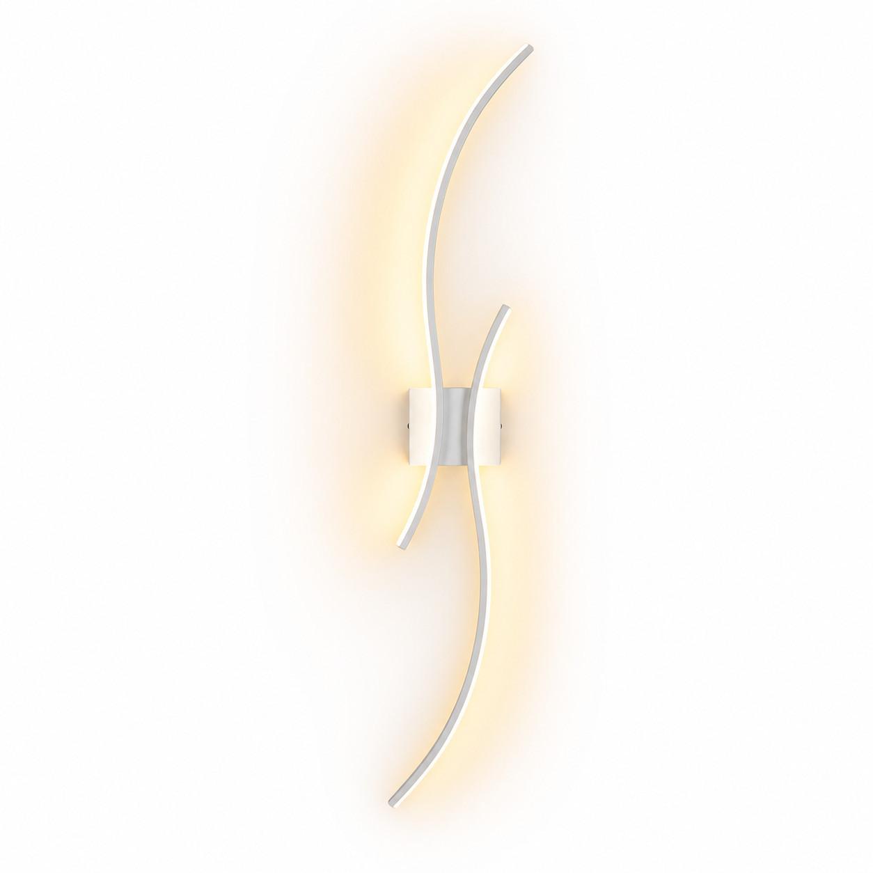 LED-WANDLEUCHTE Hellor 101.5/13.5/4.9 cm - Weiß, Metall (13.5/4.9/101.5cm) - ZMH