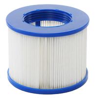 FILTER FÜR WHIRLPOOL 1ER SET Weiß, Blau - Blau/Weiß, Kunststoff (10/7/10cm) - MCW