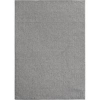 TEPPICH Flachgewebe LANGAU in Silber, meliert, 160 x 230 cm - Silberfarben, Textil (230/160cm) - KADIMA DESIGN