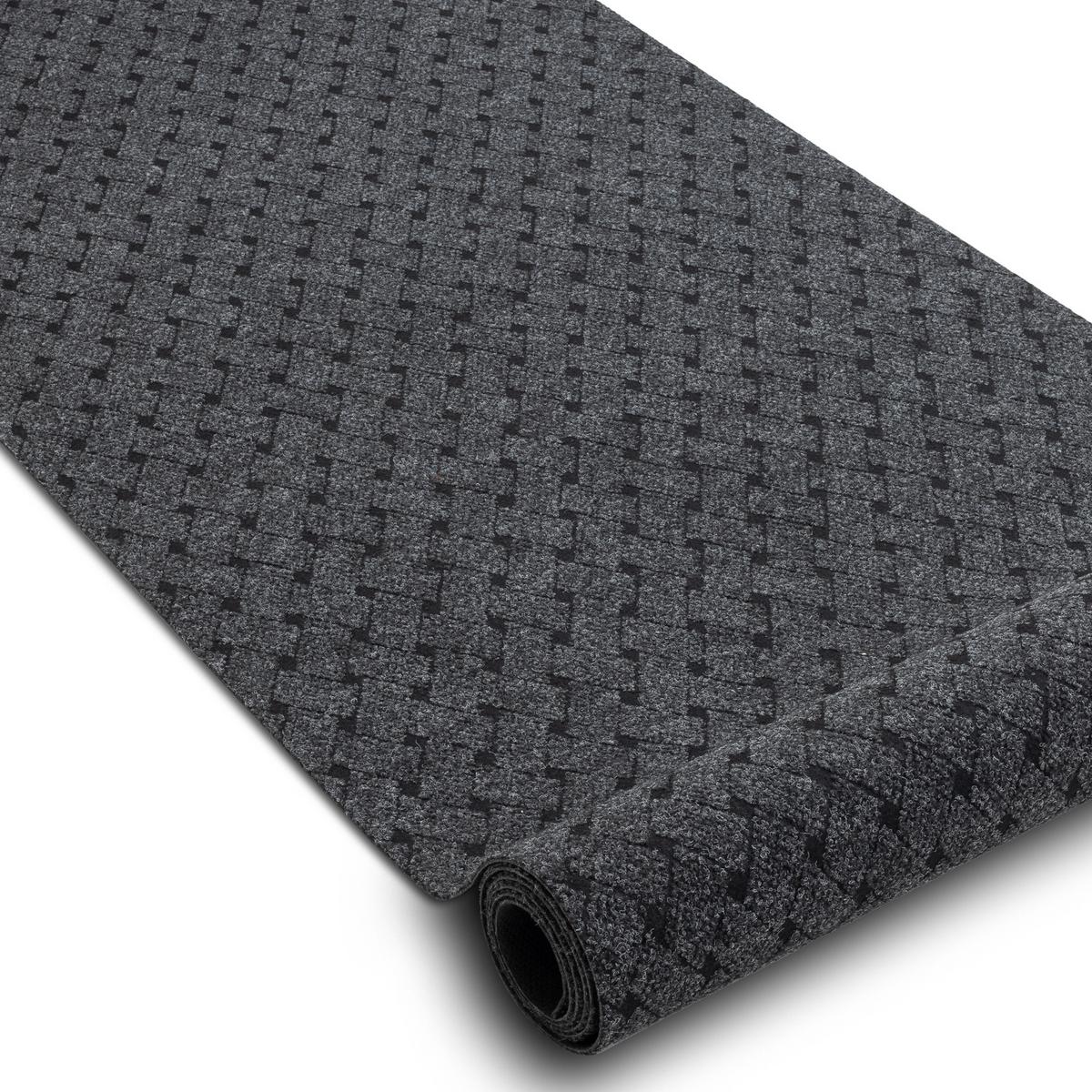 TÜRMATTE rutschfest VECTRA 200/160 cm - Anthrazit, Textil (200/160cm) - rugsX