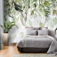 SELBSTKLEBENDE FOTOTAPETE 441/315 cm - Grau/Grün, Kunststoff/Textil (441/1cm) - KUNSTLOFT