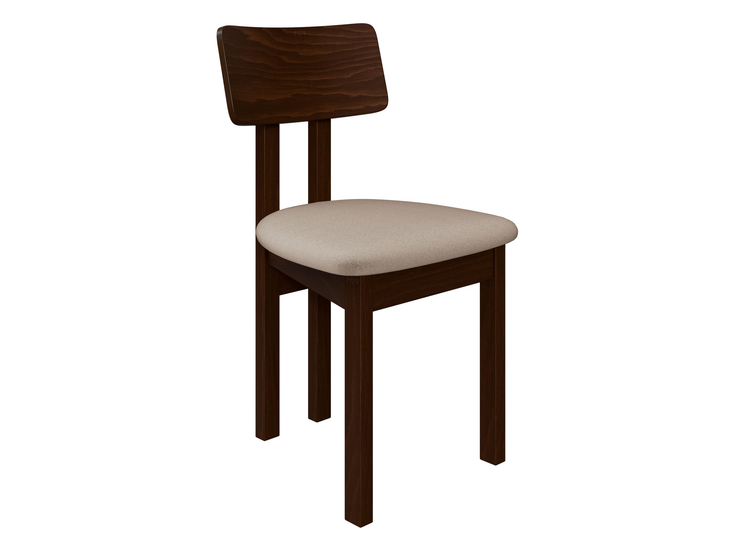 ESSZIMMERSTUHL Divo II - Beige/Nussbaumfarben, Holz/Textil (47/85/48cm) - MIRJAN24