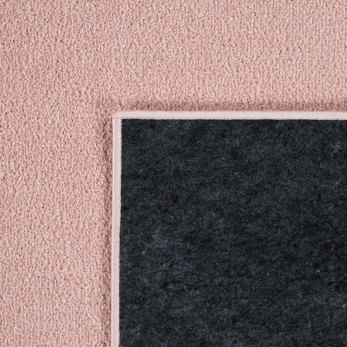KURZFLORTEPPICH Waschbar, einfarbig, Rosa, 60 x 100 cm - Rosa, Textil (100/60cm) - KADIMA DESIGN