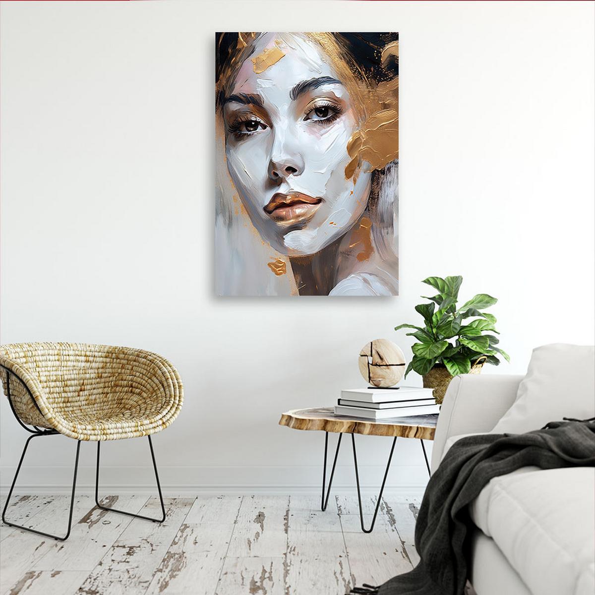 LEINWANDBILD Menschen & Charaktere 20x30cm - Braun, Textil (20/30cm) - Feeby