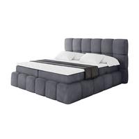 BOXBETT - AURI-H3 - 120x200 Dunkelgrau Casablanca - Dunkelgrau, Holzwerkstoff (120/200cm) - ALTDECOR