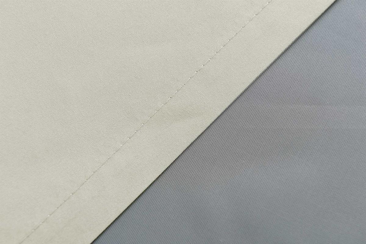 VORHANG 2ER SET POTSDAM HxB 245x140 cm Creme - Creme, Textil (140/245cm) - Gardinenbox