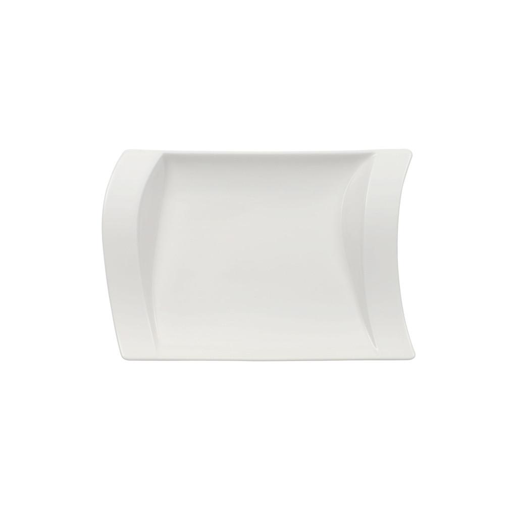 BEILAGENPLATTE NewWave weiß 21 x 15 cm - Weiß, Keramik (1cm) - Villeroy & Boch