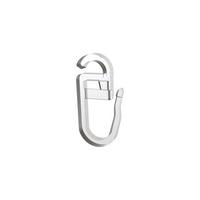 FALTENHAKEN / ÜBERKLIPSHAKEN MIT FALTENLEGEHAKEN Flachöse, Glasklar, Packung 10 Stück - Transparent, Kunststoff (1.2/2.9/1cm) - INTERDECO