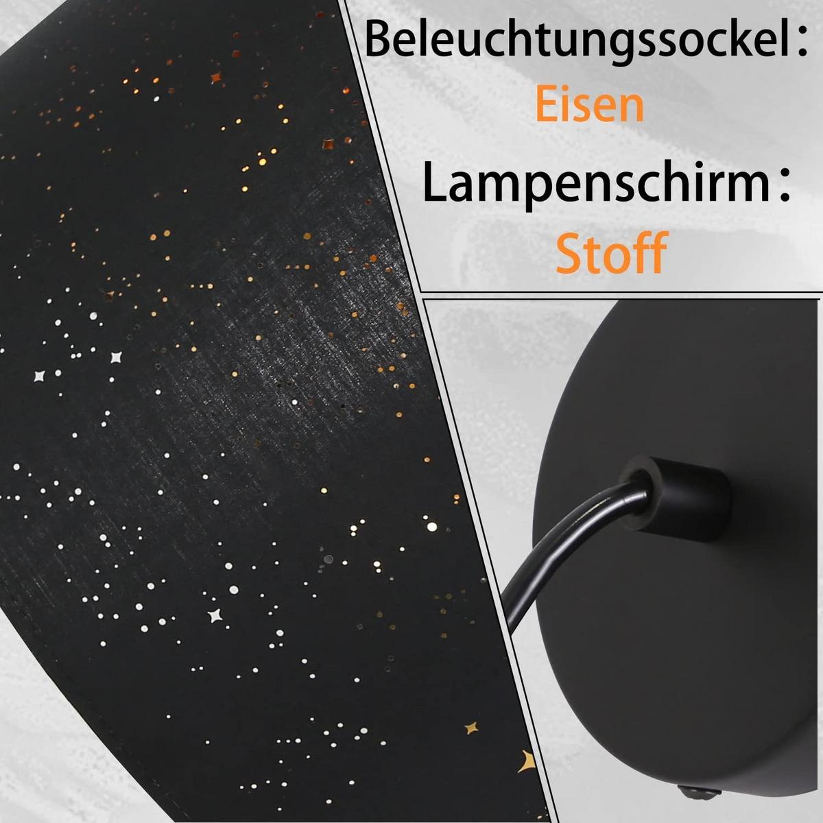 PENDELLEUCHTE Reinheit 38/38/107 cm - Schwarz, Metall (38/38/107cm) - Nettlife