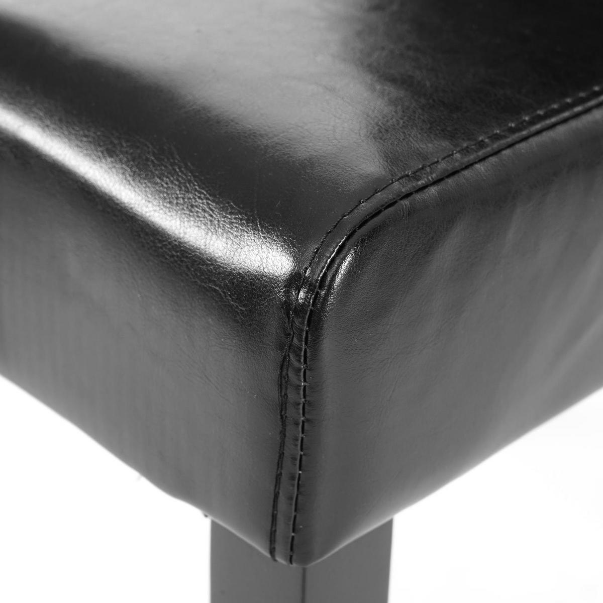 ESSZIMMERSTUHL Schwarz 4er-Set - Schwarz, Textil (41/88/55cm) - MCW
