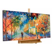 ACRYLBILD HANDGEMALT 120/60 cm - Multicolor, Holz/Textil (120/60cm) - KUNSTLOFT