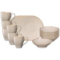 FRÜHSTÜCKS-SET Sahara Creme 18-tlg. - Creme, Keramik (2/2/2cm) - Ritzenhoff Breker