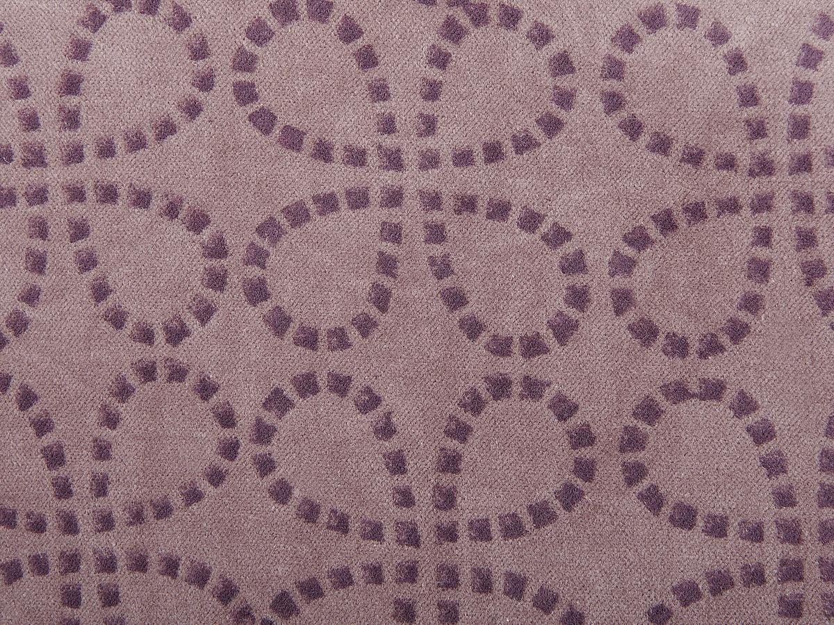 DEKOKISSEN 2er-Set Rosa 45/45 cm Larkspur - Pink, Textil (45/45cm) - Beliani