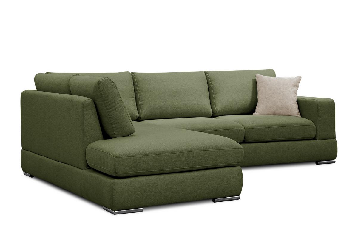 ECKSOFA OTTO 5-Sitzer, grün - Grün, Holzwerkstoff/Textil (219/279cm) - Wozimo